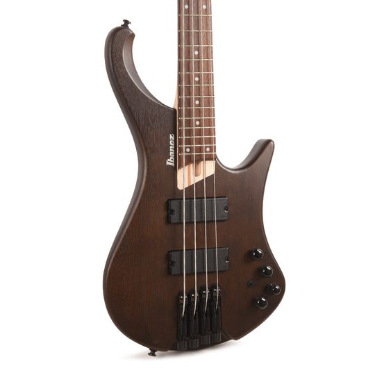 Ibanez EHB600WNF EHB Ergonomic Headless Bass Walnut Flat Bass Guitars / 4-String