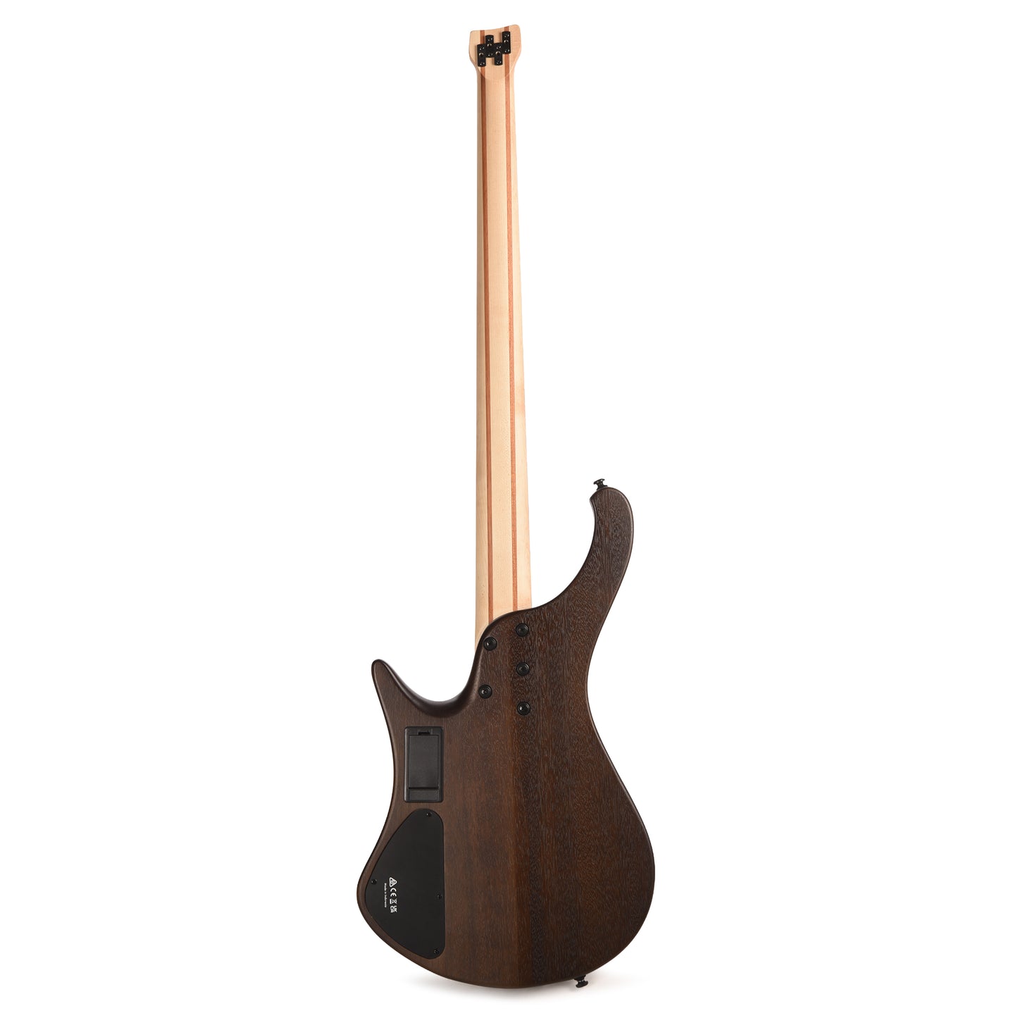 Ibanez EHB600WNF EHB Ergonomic Headless Bass Walnut Flat Bass Guitars / 4-String