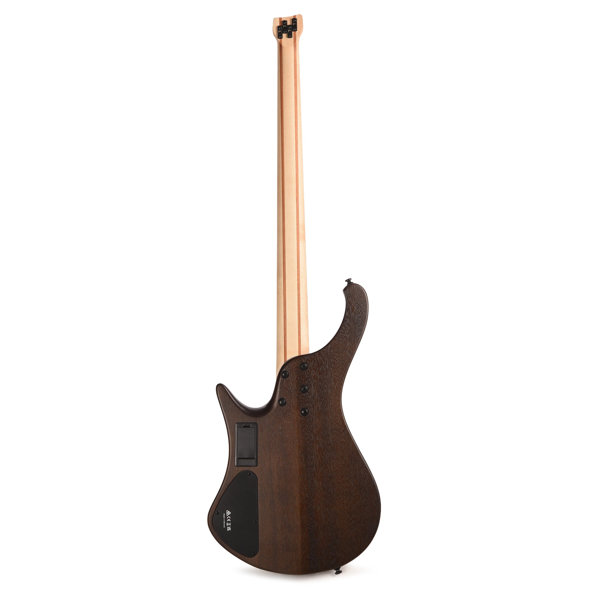Ibanez EHB600WNF EHB Ergonomic Headless Bass Walnut Flat Bass Guitars / 4-String