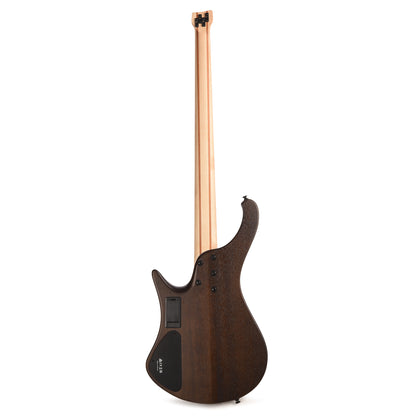 Ibanez EHB600WNF EHB Ergonomic Headless Bass Walnut Flat Bass Guitars / 4-String