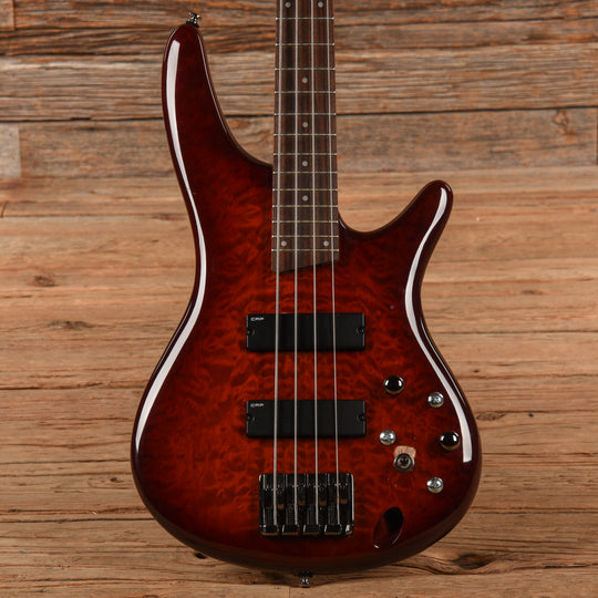 Ibanez SR400QM Cherry Sunburst 2013 Bass Guitars / 4-String