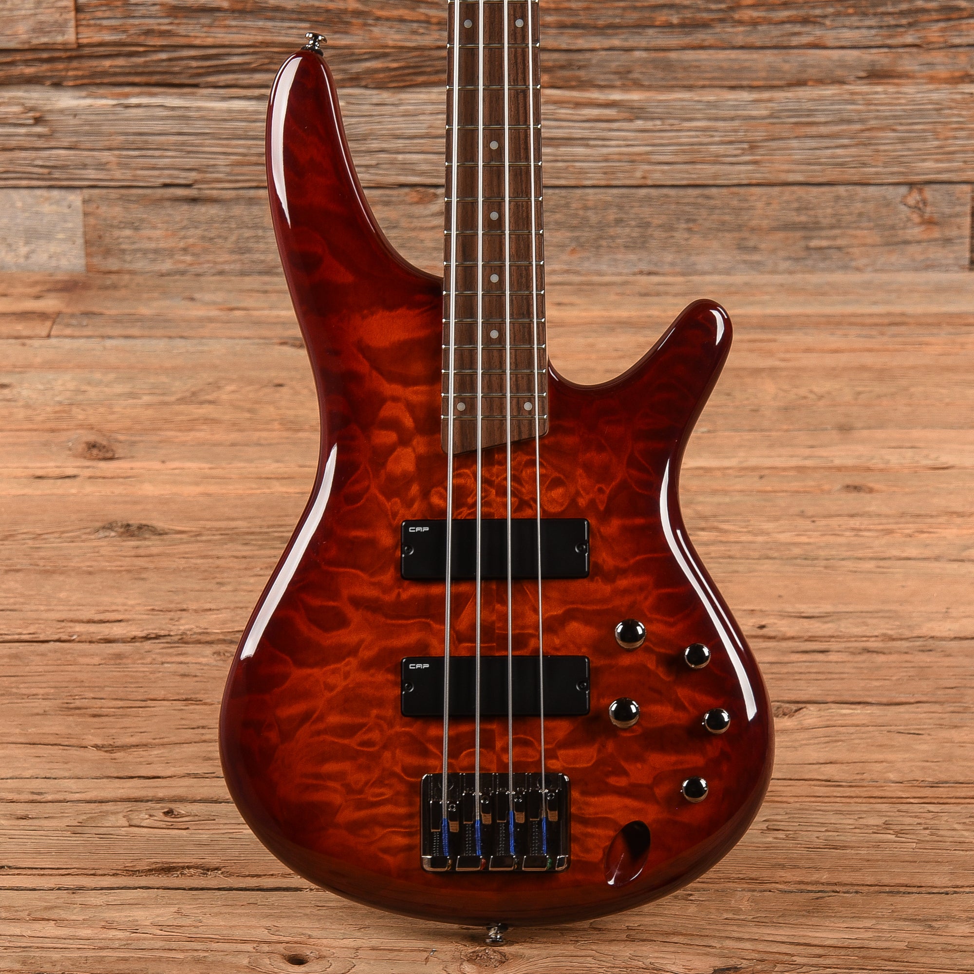 Ibanez SR400QM Sunburst 2013 Bass Guitars / 4-String