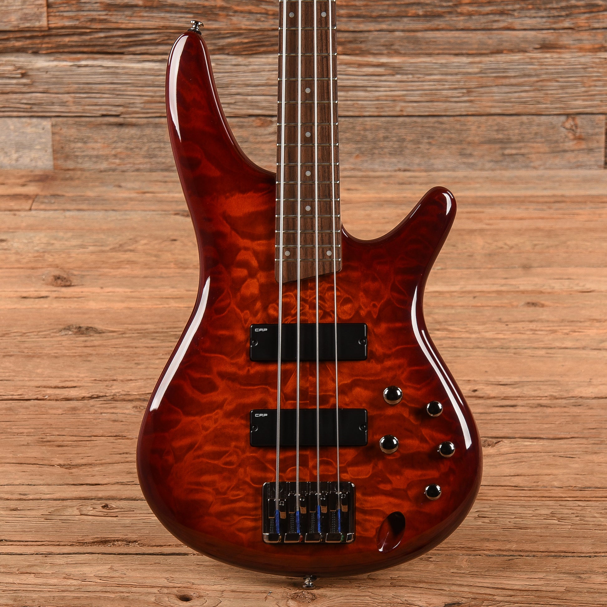 Ibanez SR400QM Sunburst 2013 Bass Guitars / 4-String
