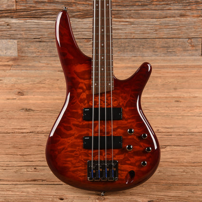 Ibanez SR400QM Sunburst 2013 Bass Guitars / 4-String