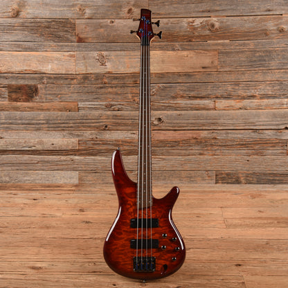 Ibanez SR400QM Sunburst 2013 Bass Guitars / 4-String