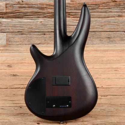 Ibanez SRF700 Fretless Electric Bass Sunburst Bass Guitars / 4-String