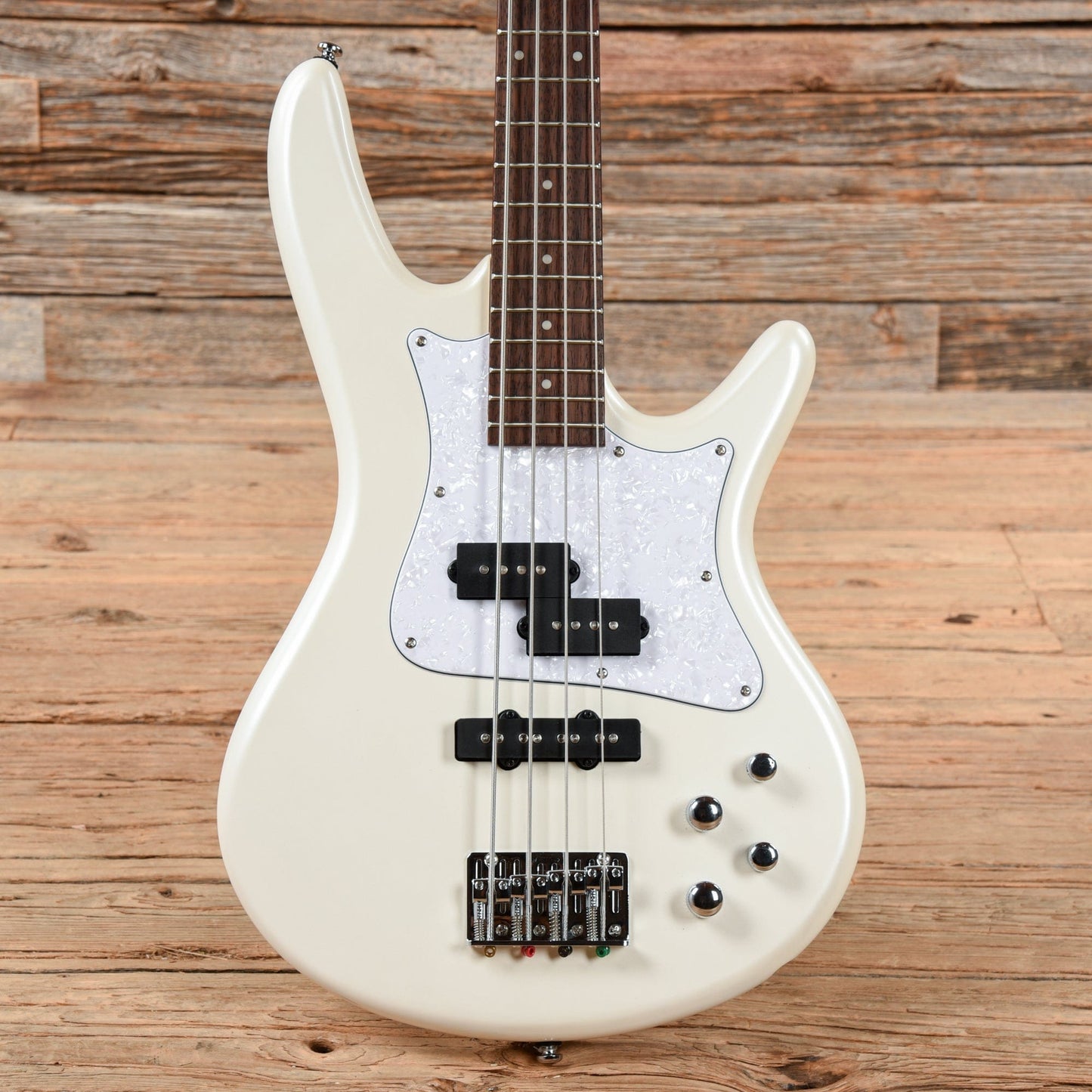 Ibanez SRMD200D Mezzo SR Standard White Bass Guitars / 4-String