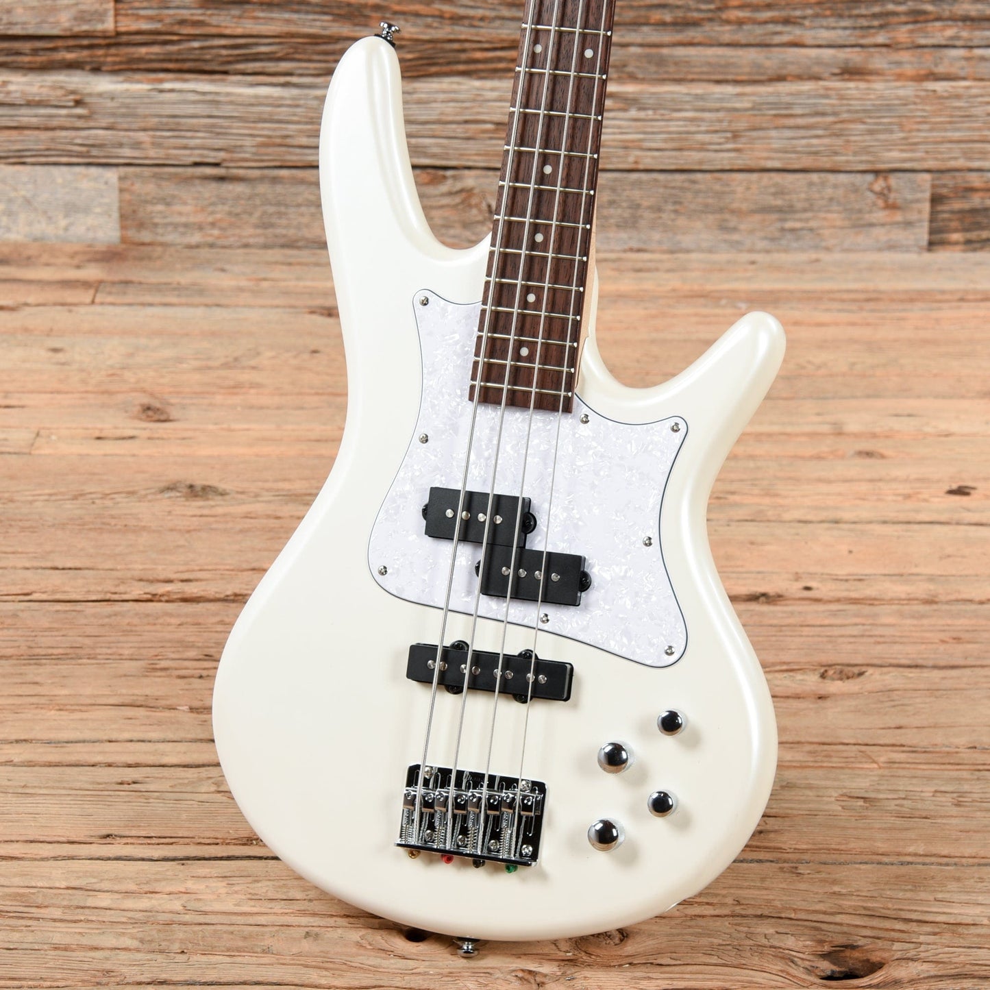 Ibanez SRMD200D Mezzo SR Standard White Bass Guitars / 4-String