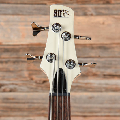 Ibanez SRMD200D Mezzo SR Standard White Bass Guitars / 4-String
