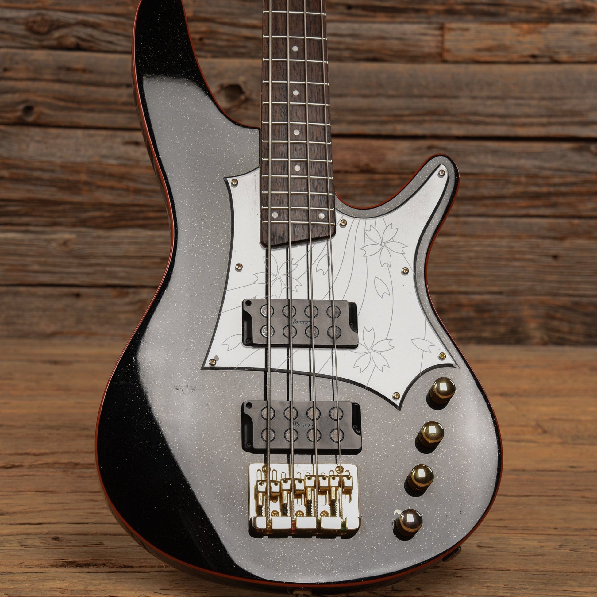 Ibanez SRX08LTD Black Sparkle 2008 Bass Guitars / 4-String