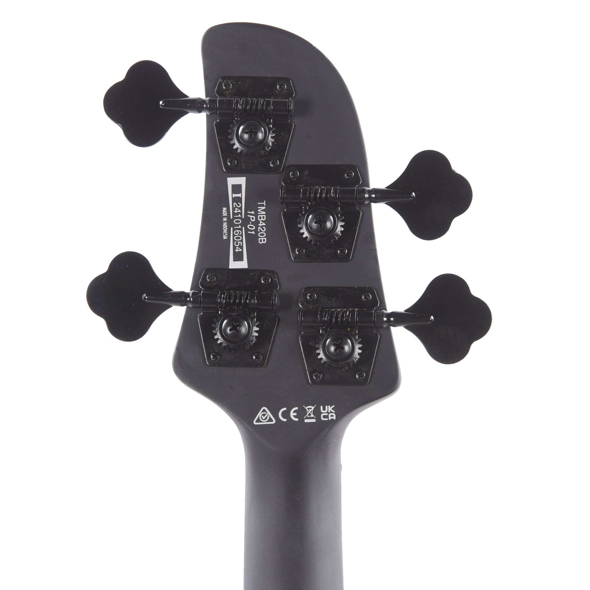 Ibanez TMB420BBKF Talman Bass Standard 4-String Electric Bass Black Flat Bass Guitars / 4-String