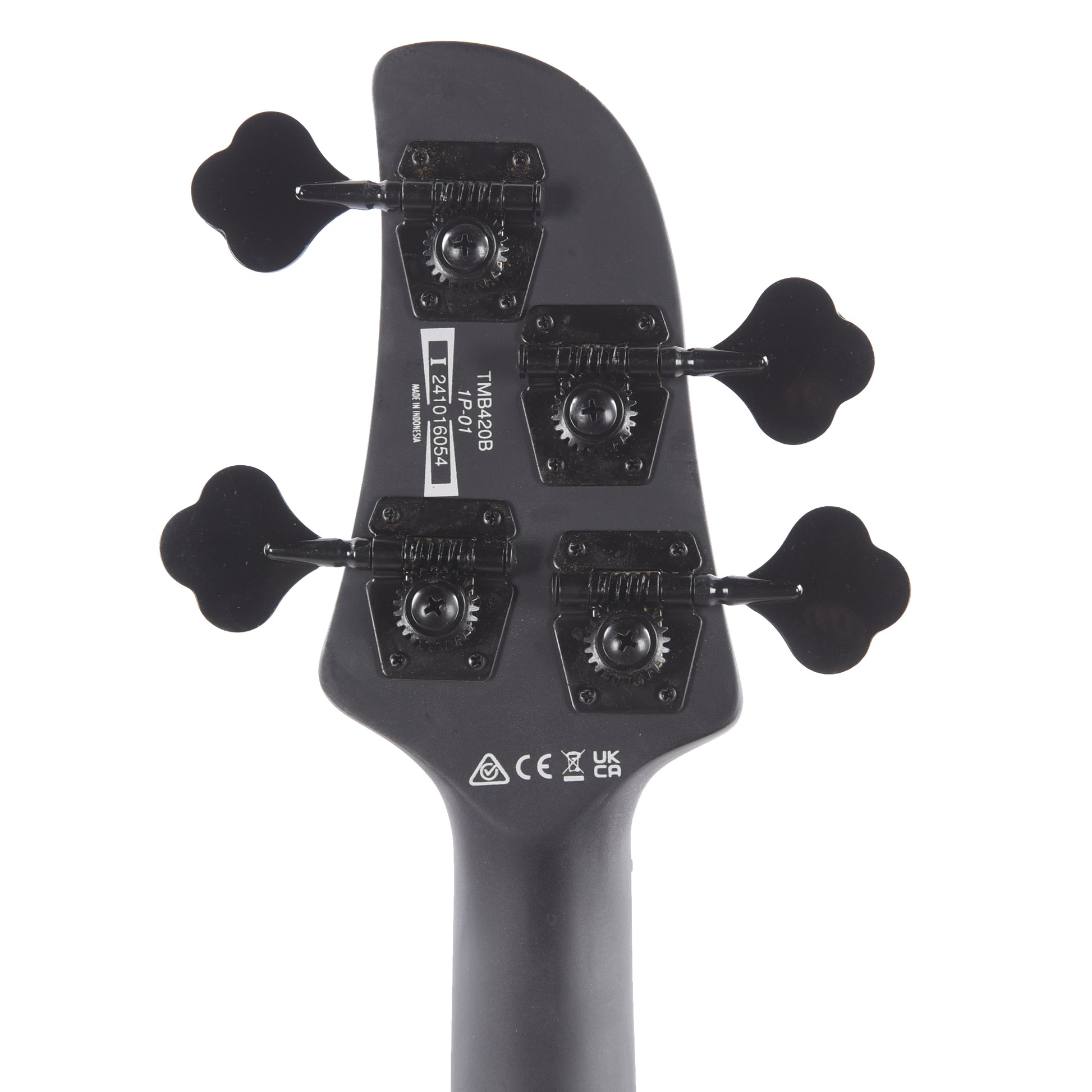 Ibanez TMB420BBKF Talman Bass Standard 4-String Electric Bass Black Flat Bass Guitars / 4-String