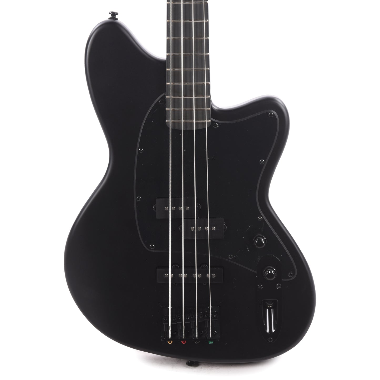 Ibanez TMB420BBKF Talman Bass Standard 4-String Electric Bass Black Flat Bass Guitars / 4-String