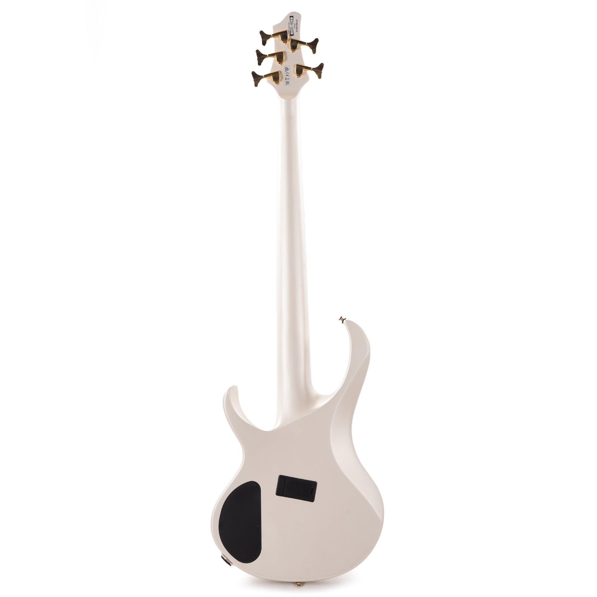 Ibanez BTB605MLMPWM Bass Workshop 5-String Multi Scale Electric Bass Pearl White Matte Bass Guitars / 5-String or More