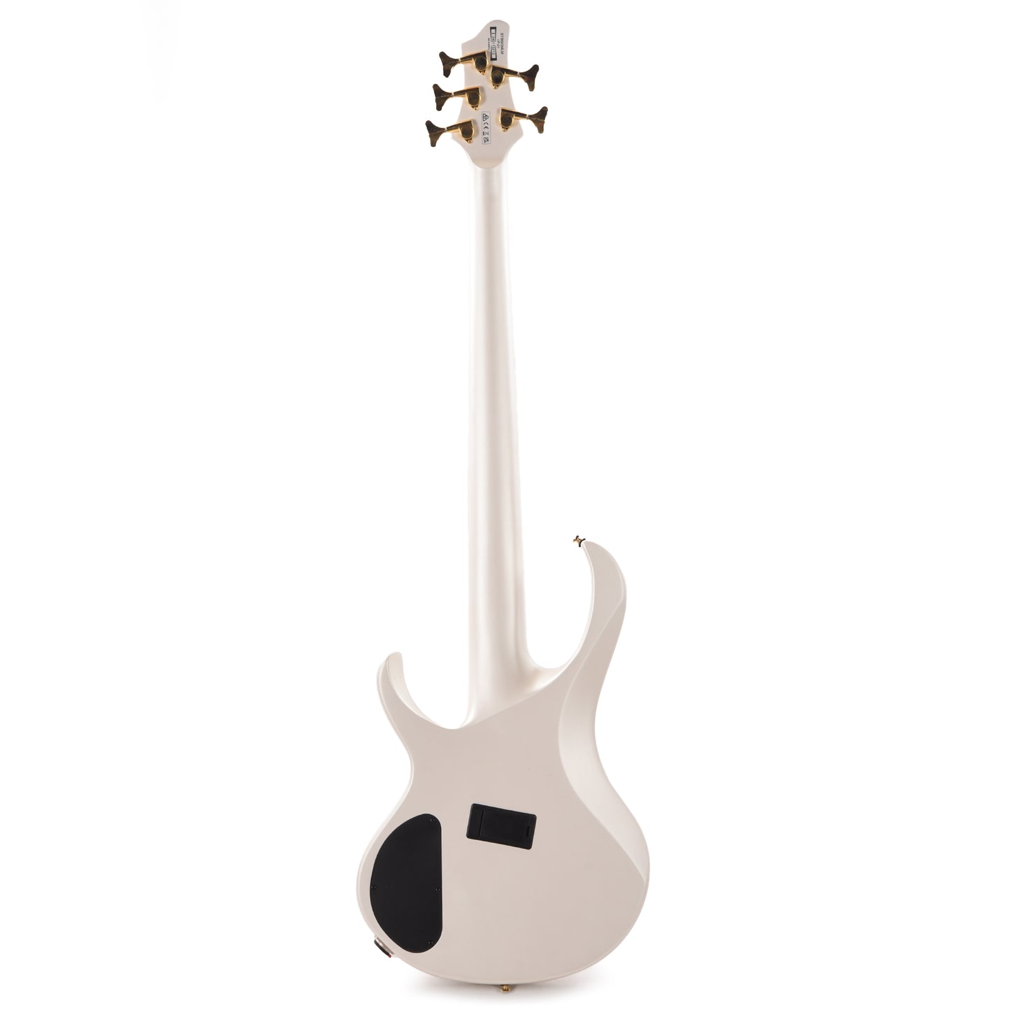 Ibanez BTB605MLMPWM Bass Workshop 5-String Multi Scale Electric Bass Pearl White Matte Bass Guitars / 5-String or More