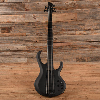 Ibanez BTB625EX Iron Label Black Bass Guitars / 5-String or More