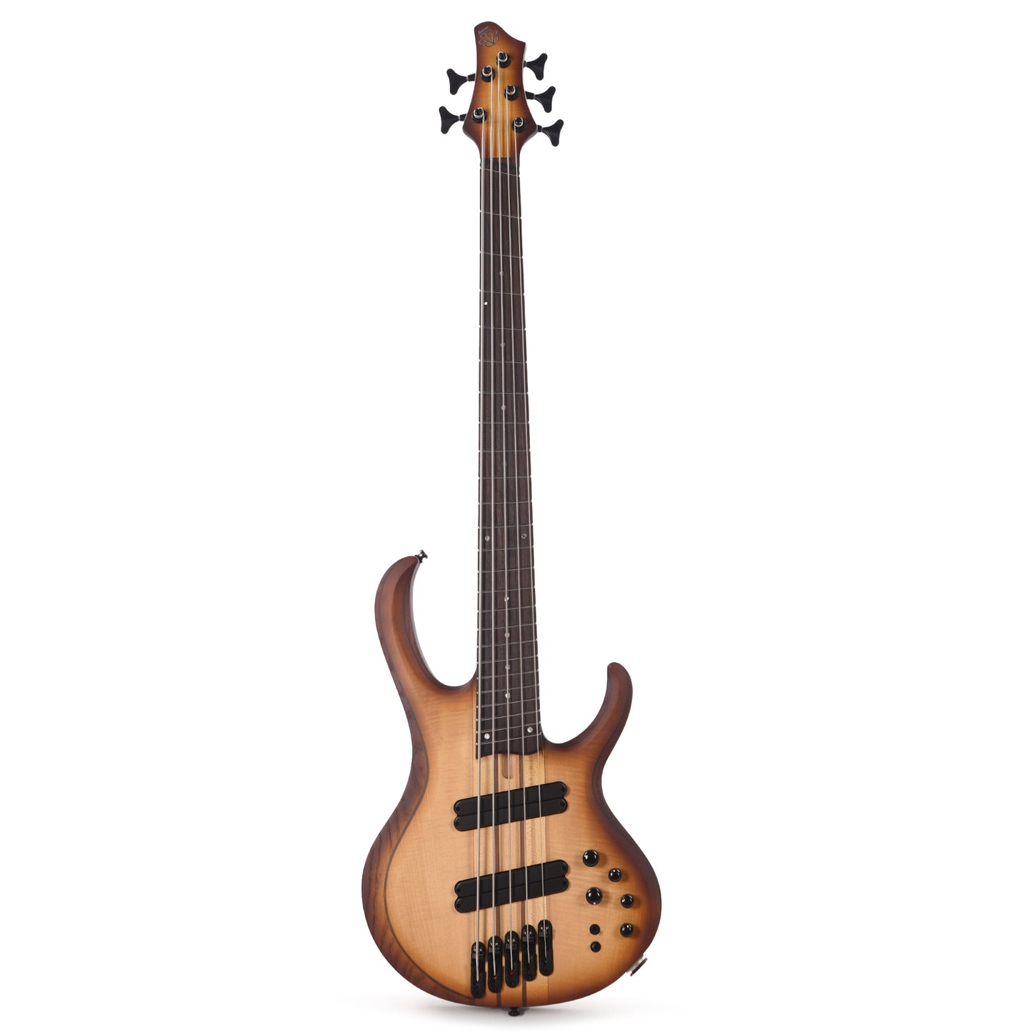 Ibanez BTB705LMNNF Bass Workshop 5-String Multi Scale Electric Bass Natural Browned Burst Flat Bass Guitars / 5-String or More