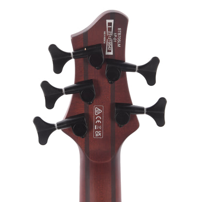 Ibanez BTB705LMNNF Bass Workshop 5-String Multi Scale Electric Bass Natural Browned Burst Flat Bass Guitars / 5-String or More