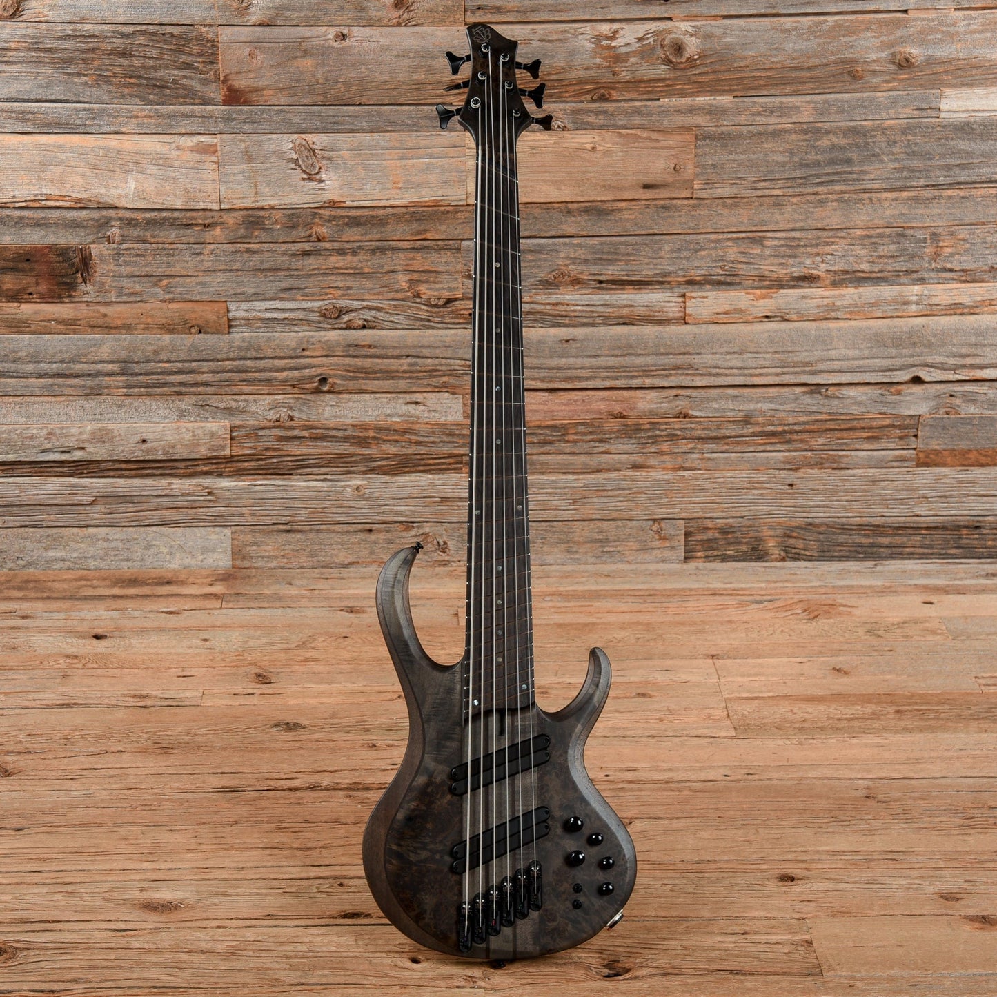 Ibanez BTB806MS Bass Workshop Transparent Gray Flat 2022 Bass Guitars / 5-String or More