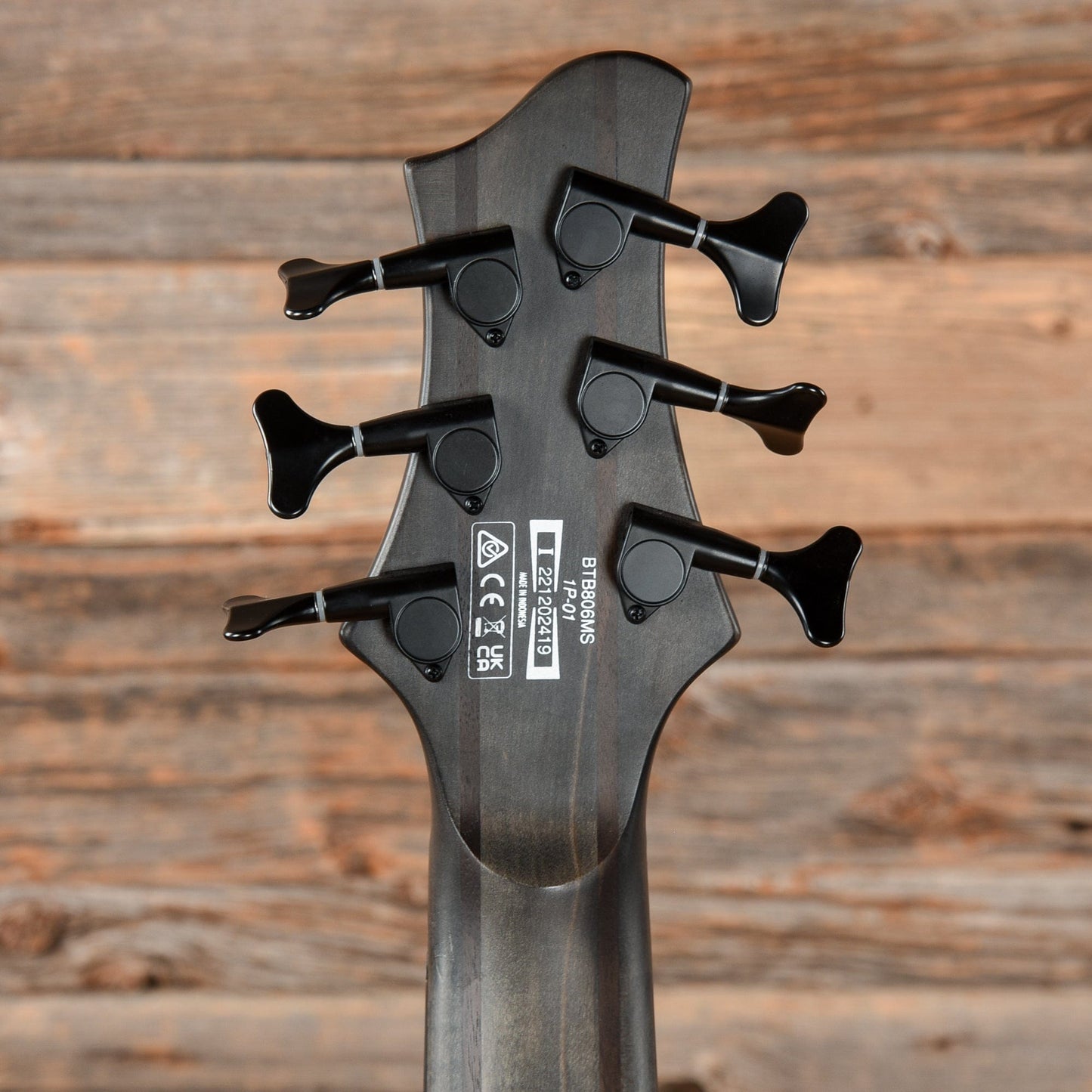 Ibanez BTB806MS Bass Workshop Transparent Gray Flat 2022 Bass Guitars / 5-String or More