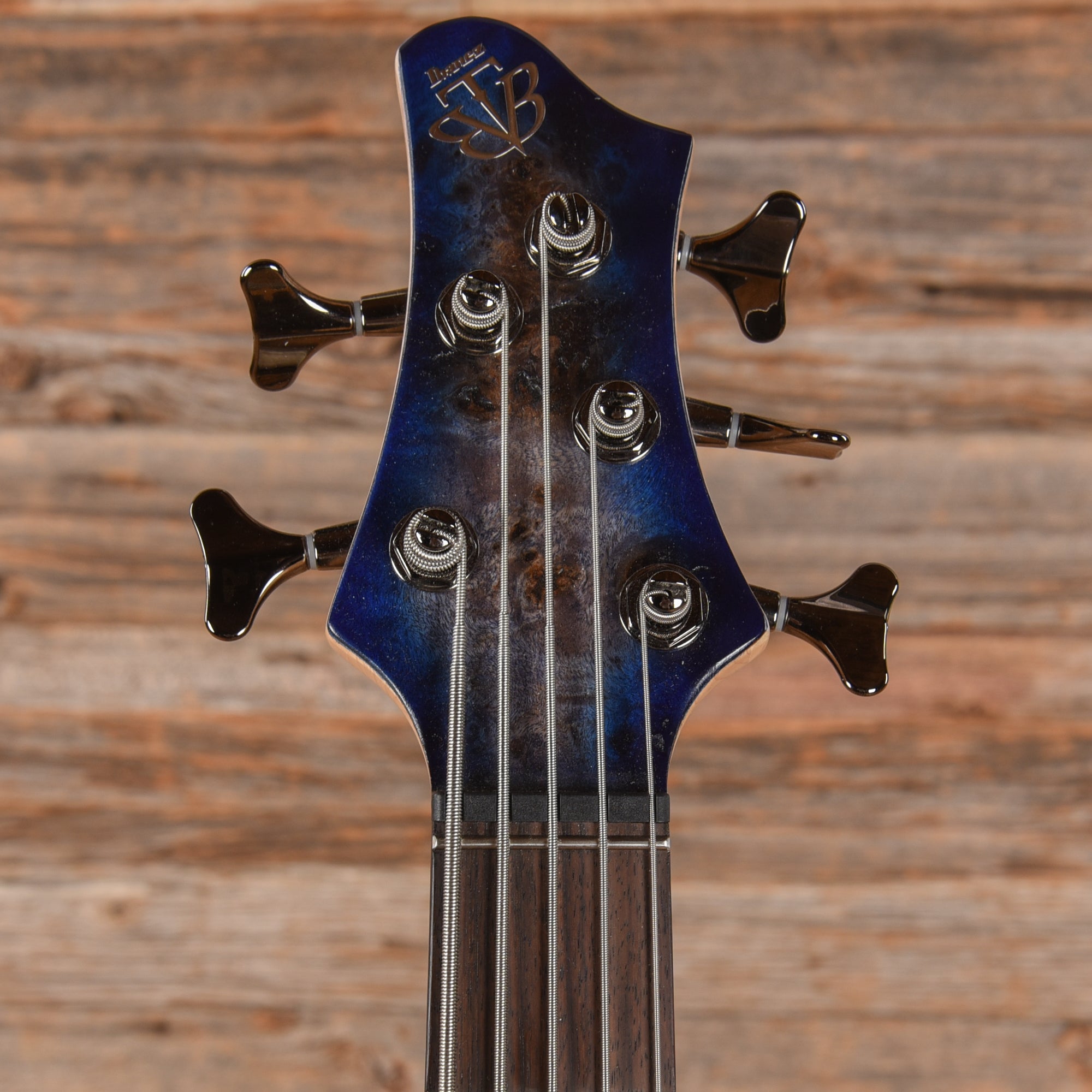 Ibanez BTB845 Standard 5-String Cerulean Blue Burst Low Gloss 2023 Bass Guitars / 5-String or More
