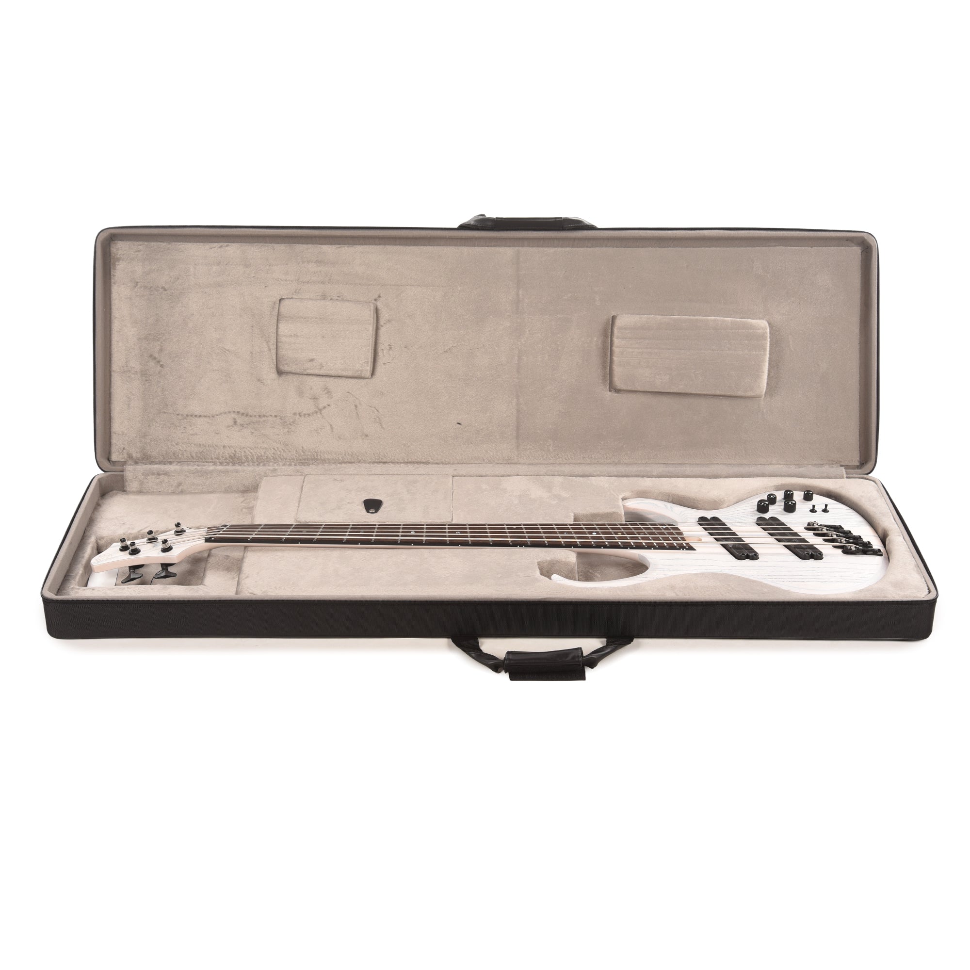 Ibanez BTB865MSTWF BTB Bass Workshop 5-String Electric Bass Multi scale Transparent White Flat Bass Guitars / 5-String or More