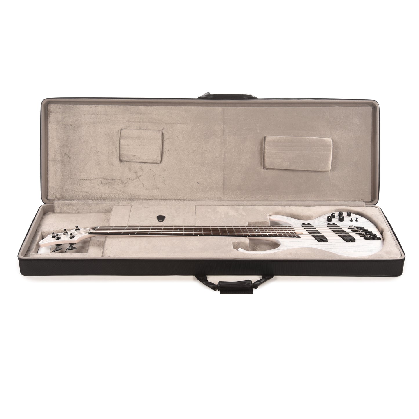 Ibanez BTB865MSTWF BTB Bass Workshop 5-String Electric Bass Multi scale Transparent White Flat Bass Guitars / 5-String or More