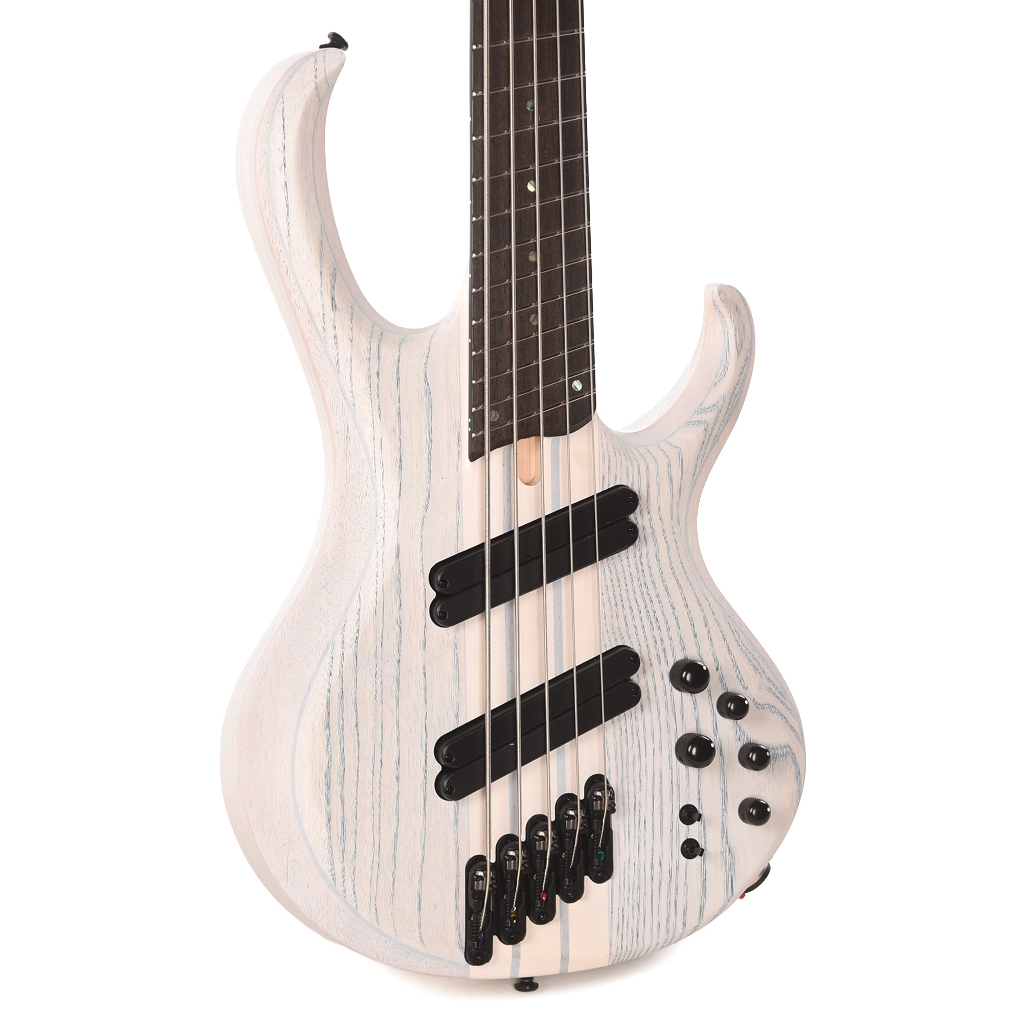 Ibanez BTB865MSTWF BTB Bass Workshop 5-String Electric Bass Multi scale Transparent White Flat Bass Guitars / 5-String or More