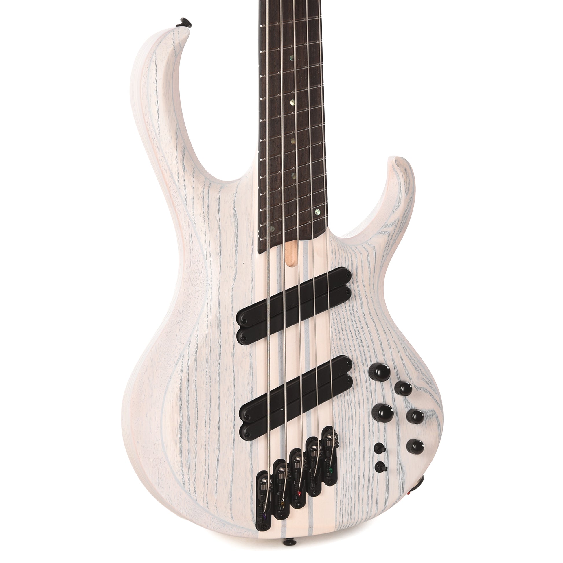 Ibanez BTB865MSTWF BTB Bass Workshop 5-String Electric Bass Multi scale Transparent White Flat Bass Guitars / 5-String or More