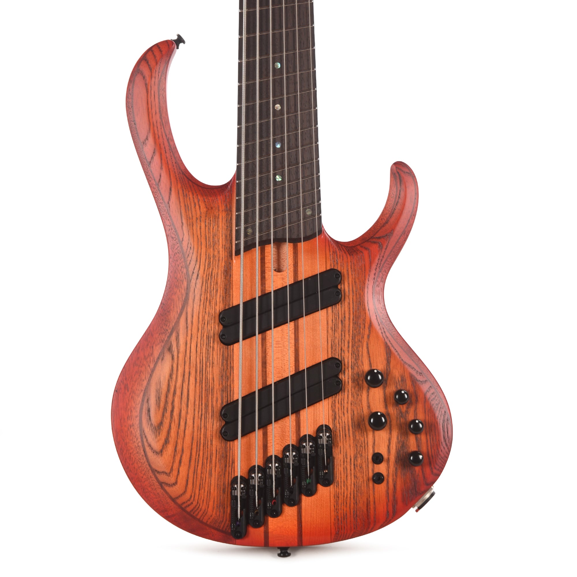 Ibanez BTB866MSBRF BTB Bass Workshop 6-String Electric Bass Multi scale Brown Topaz Burst Flat Bass Guitars / 5-String or More