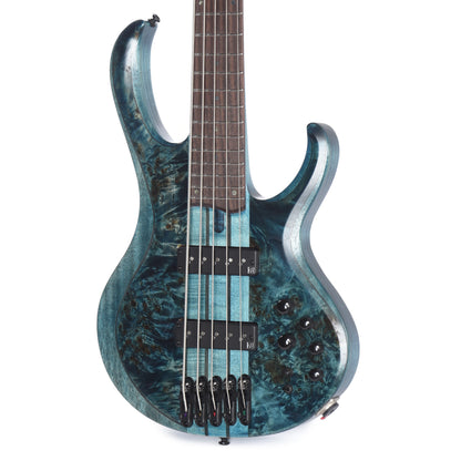 Ibanez BTB945COL BTB Standard 5-String Electric Bass Cosmic Blue Low Gloss Bass Guitars / 5-String or More