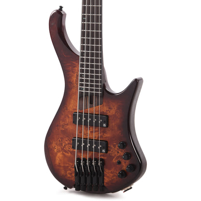 Ibanez EHB1505SDEL Ergonomic 5-String Headless Bass Dragon Eye Burst Low Gloss Bass Guitars / 5-String or More