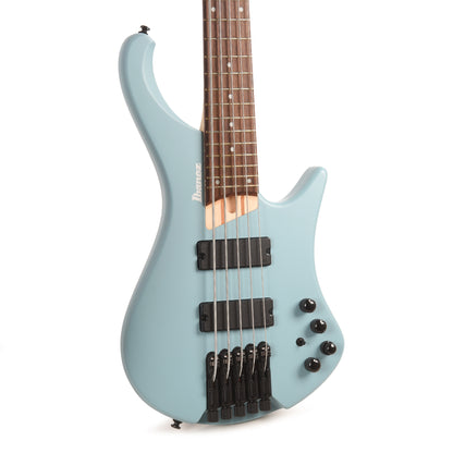 Ibanez EHB605PRM EHB Ergonomic Headless Bass 5-String Purist Blue Matte Bass Guitars / 5-String or More
