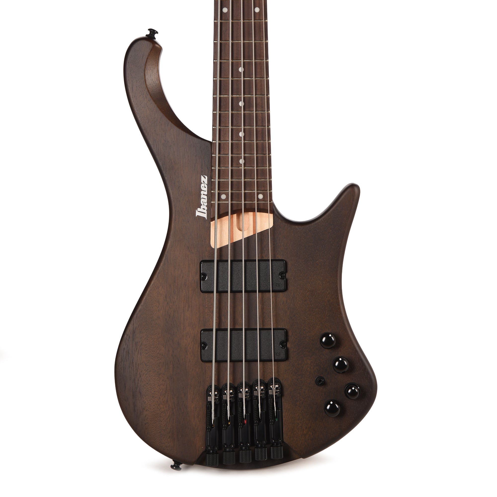 Ibanez EHB605WNF EHB Ergonomic Headless Bass 5-String Walnut Flat Bass Guitars / 5-String or More