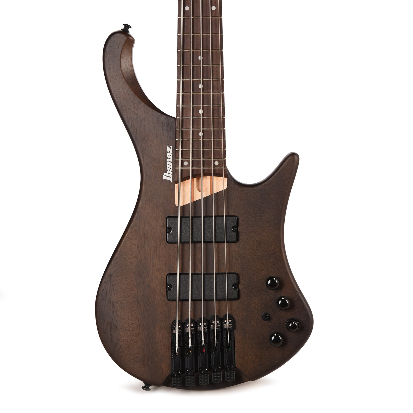 Ibanez EHB605WNF EHB Ergonomic Headless Bass 5-String Walnut Flat Bass Guitars / 5-String or More