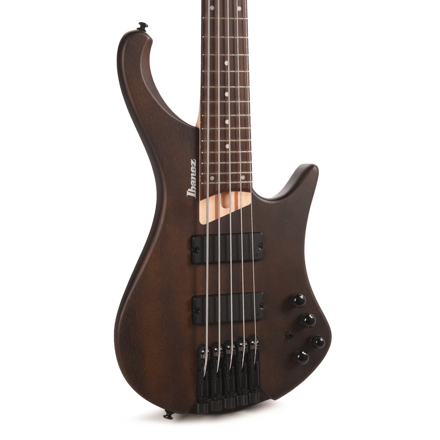 Ibanez EHB605WNF EHB Ergonomic Headless Bass 5-String Walnut Flat Bass Guitars / 5-String or More