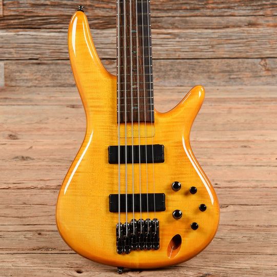 Ibanez Gerald Veasley Signature GVB36 Amber Bass Guitars / 5-String or More