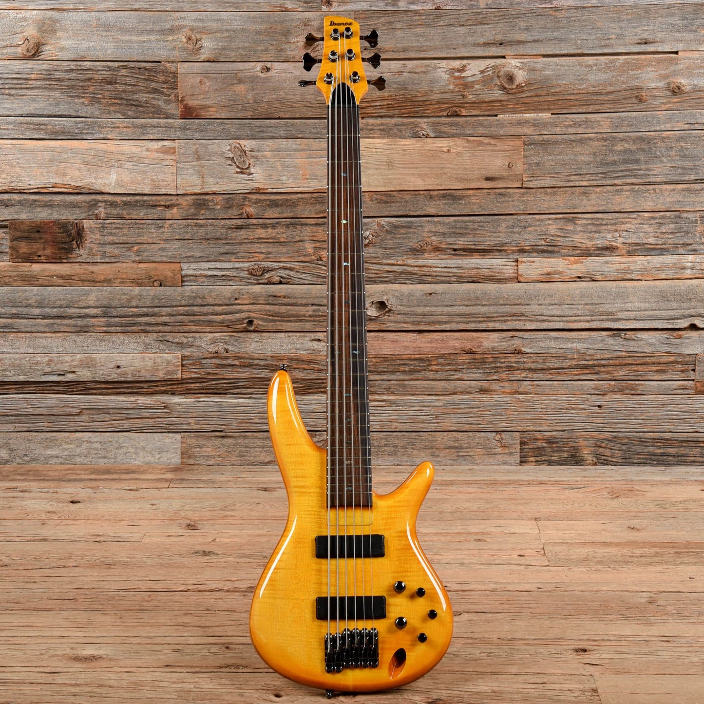 Ibanez Gerald Veasley Signature GVB36 Amber Bass Guitars / 5-String or More