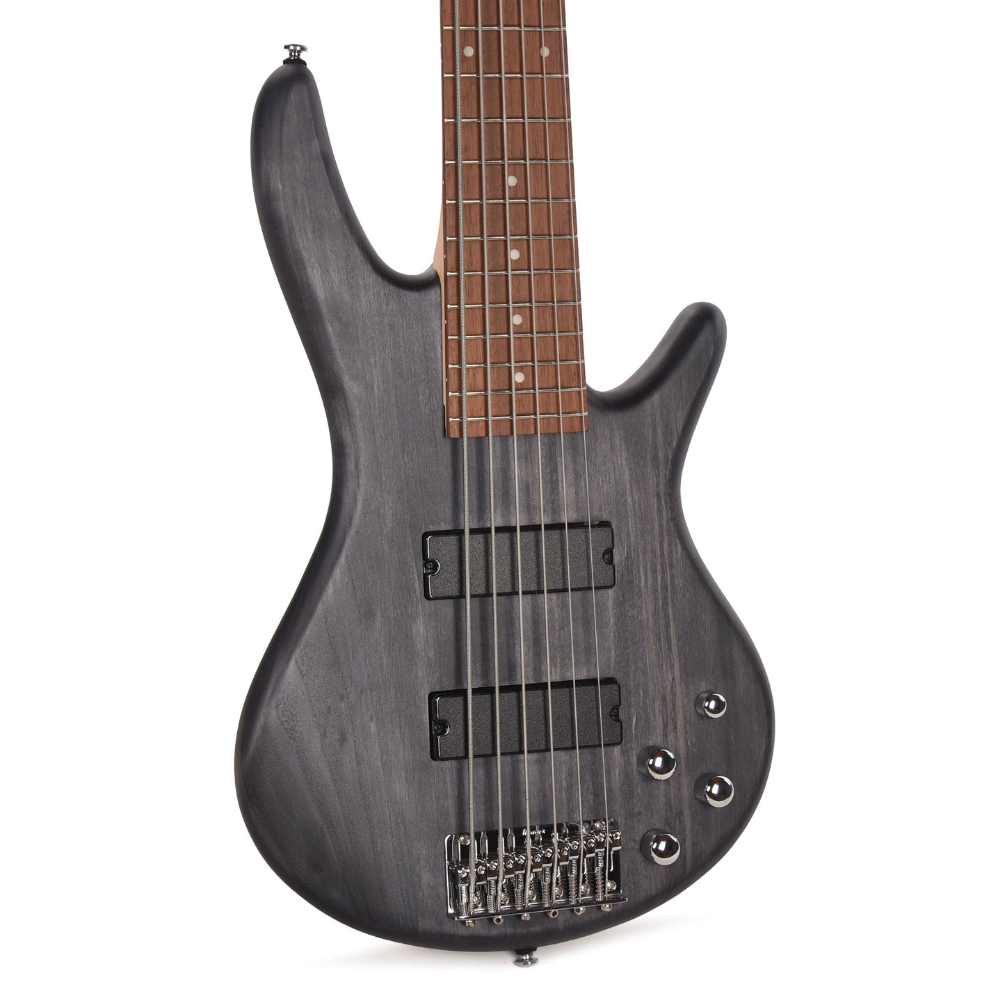 Ibanez GSR206TGF Gio SR 6-String Electric Bass Transparent Gray Flat Bass Guitars / 5-String or More