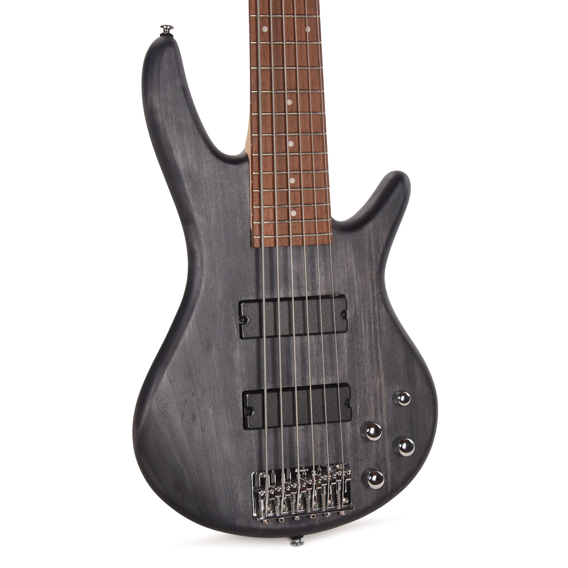Ibanez GSR206TGF Gio SR 6-String Electric Bass Transparent Gray Flat Bass Guitars / 5-String or More