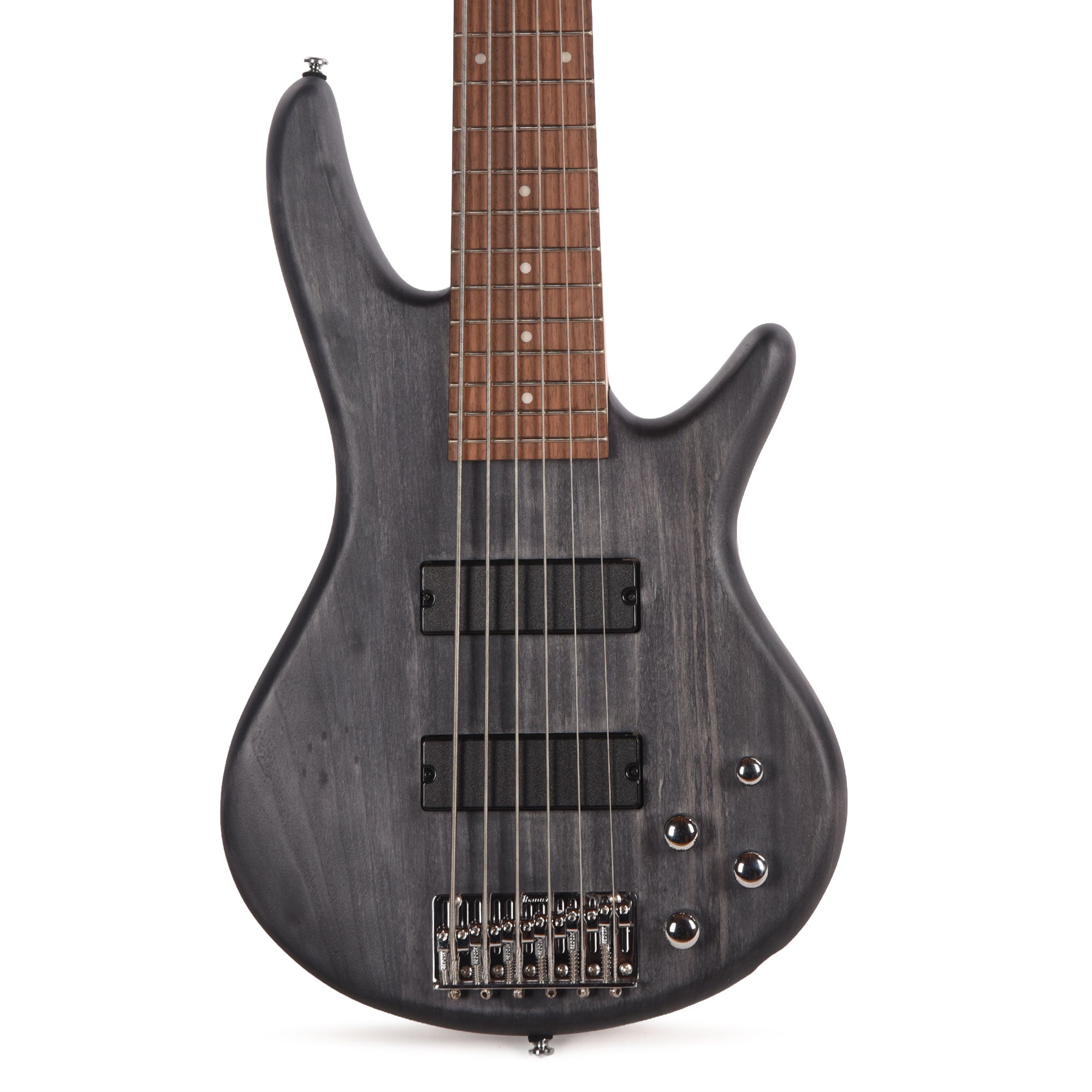 Ibanez GSR206TGF Gio SR 6-String Electric Bass Transparent Gray Flat Bass Guitars / 5-String or More