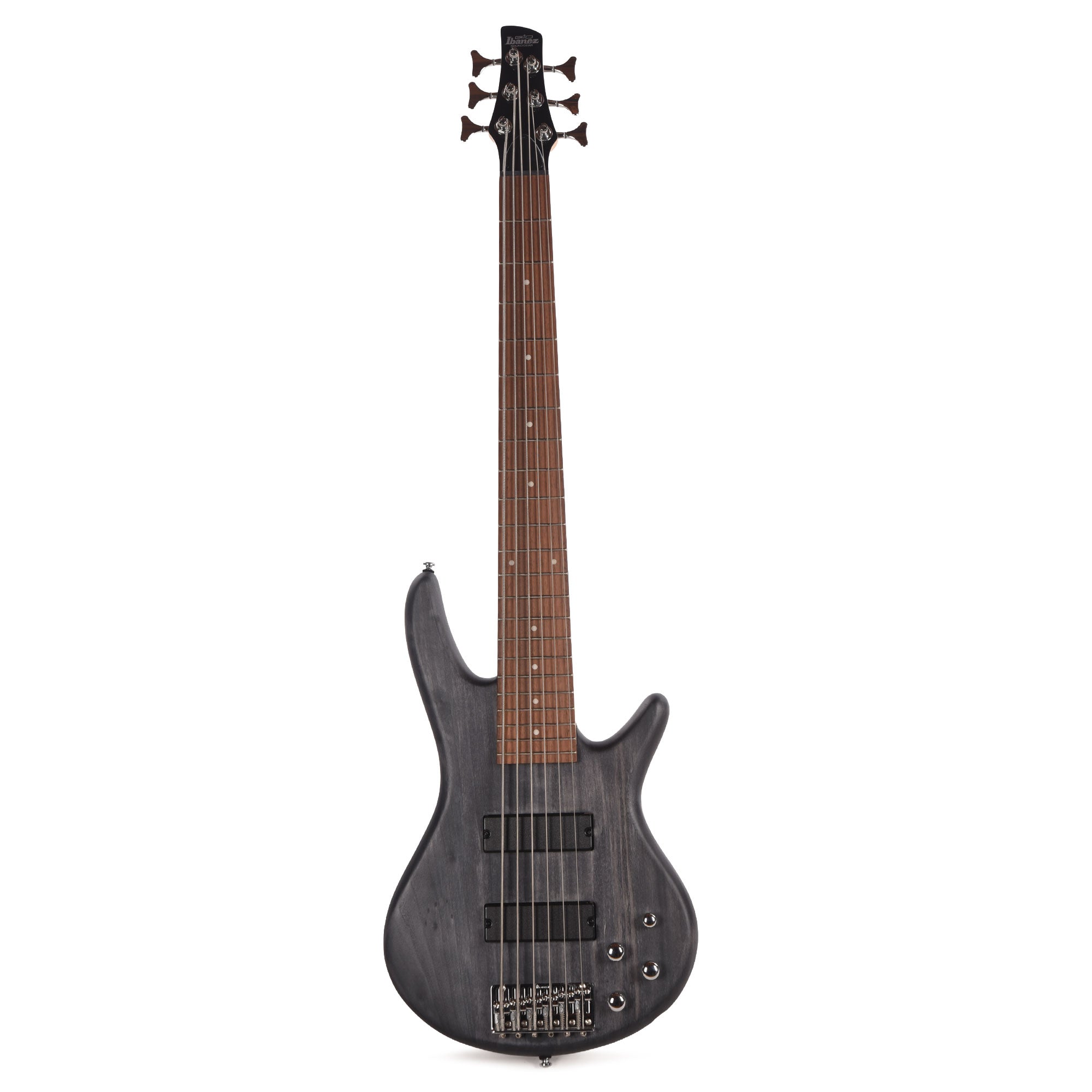 Ibanez GSR206TGF Gio SR 6-String Electric Bass Transparent Gray Flat Bass Guitars / 5-String or More