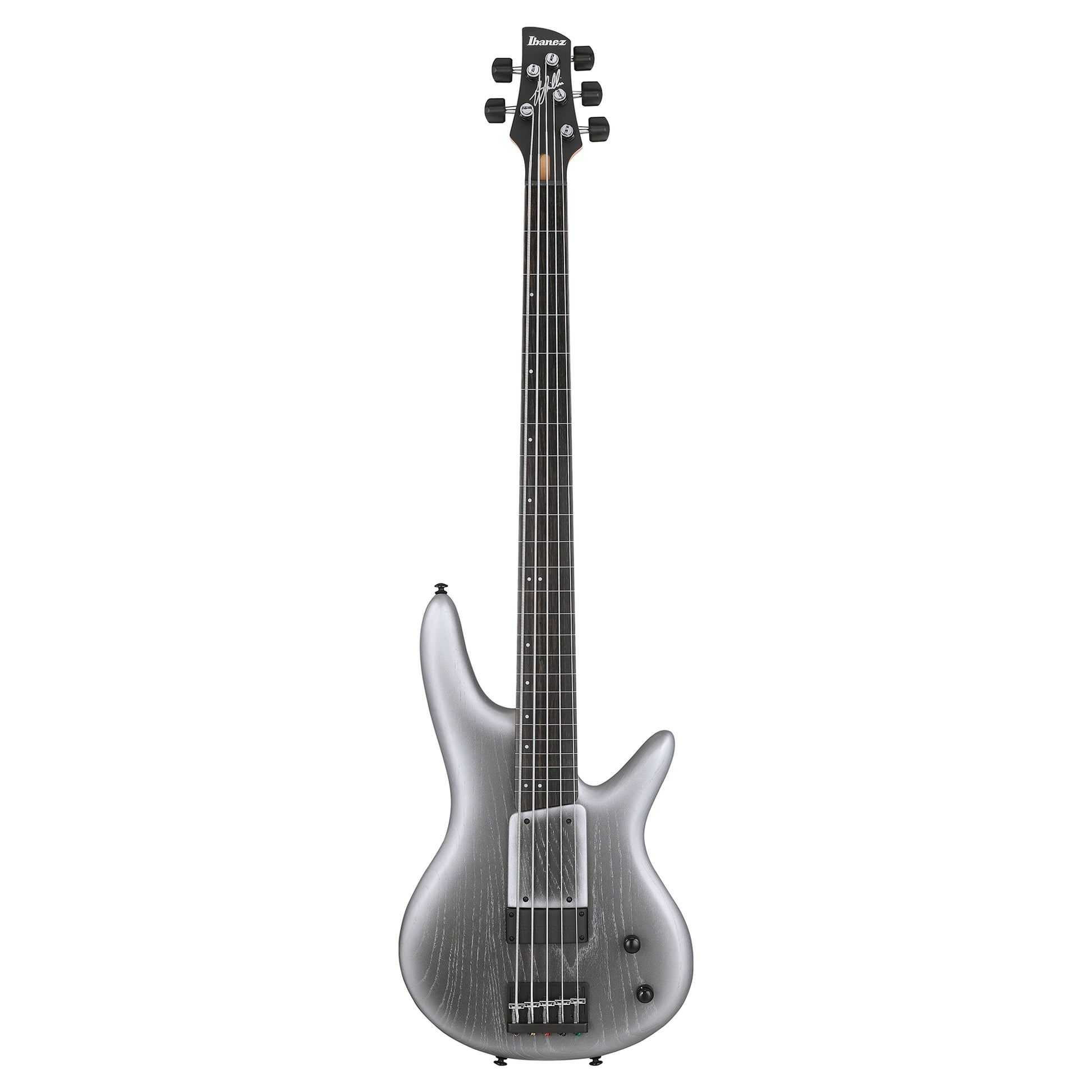 Ibanez GWB25THSWF Gary Willis Signature 5-String Electric Bass Silver Wave Burst Flat Bass Guitars / 5-String or More