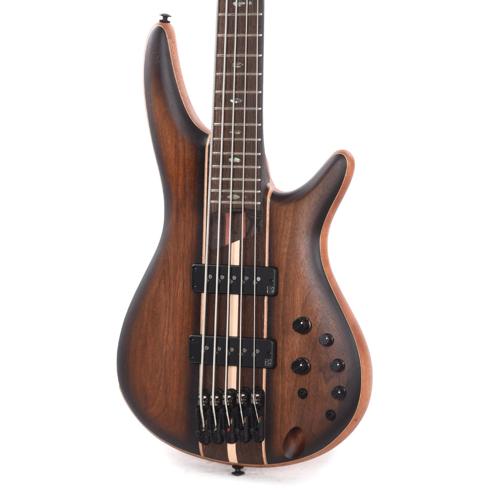 Ibanez SR1355BDUF SR Premium 5-String Electric Bass Dual Mocha Burst F ...
