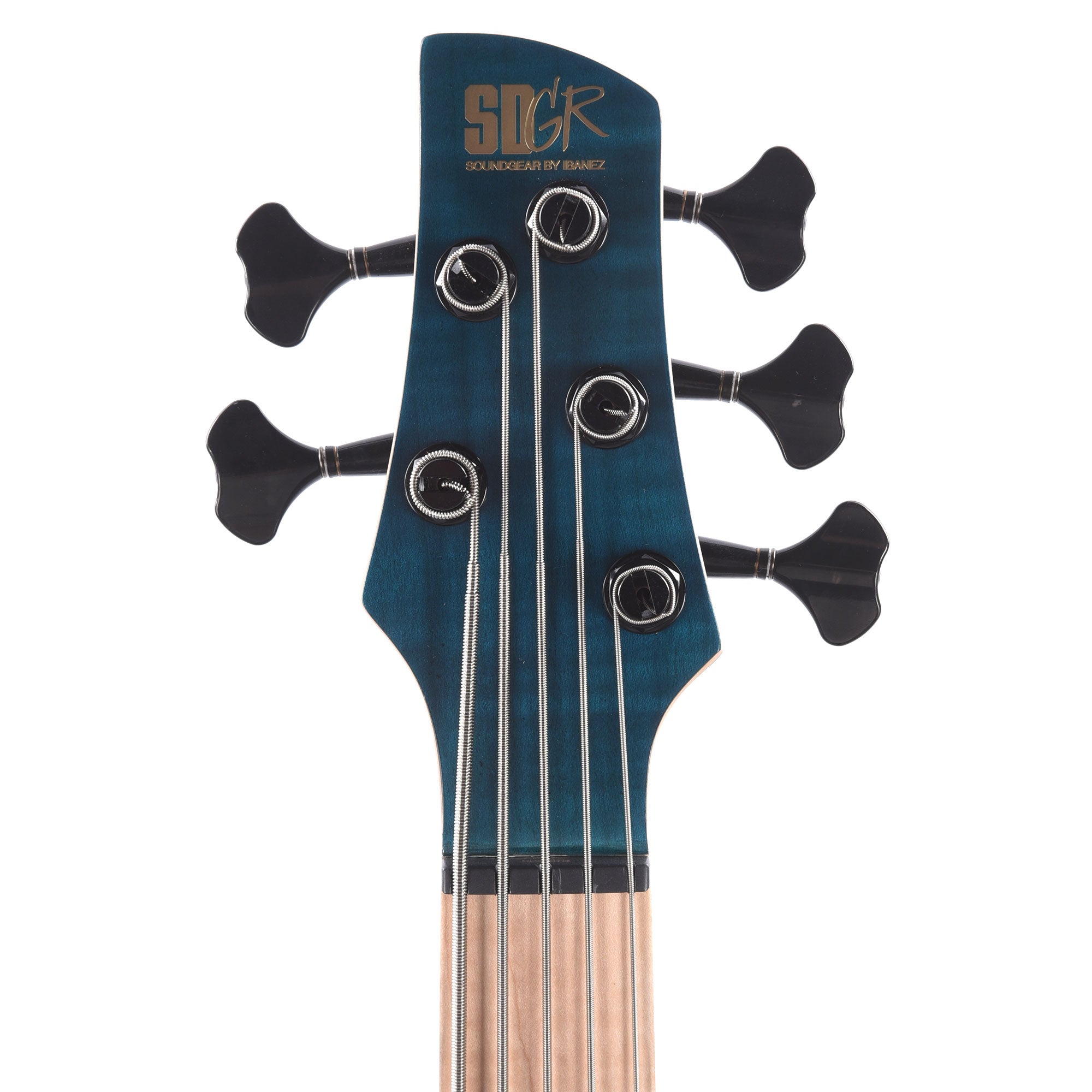 Ibanez SR1425BCGL Premium 5-String Electric Bass Caribbean Green Low Gloss Bass Guitars / 5-String or More