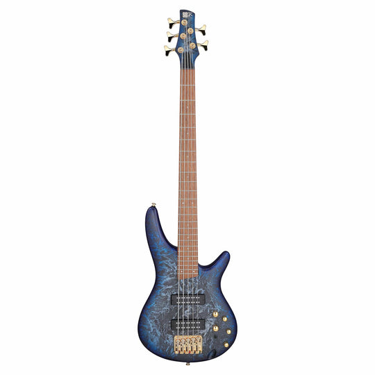 Ibanez SR305EDXCZM Standard 5-String Electric Bass Cosmic Blue Frozen Matte Bass Guitars / 5-String or More