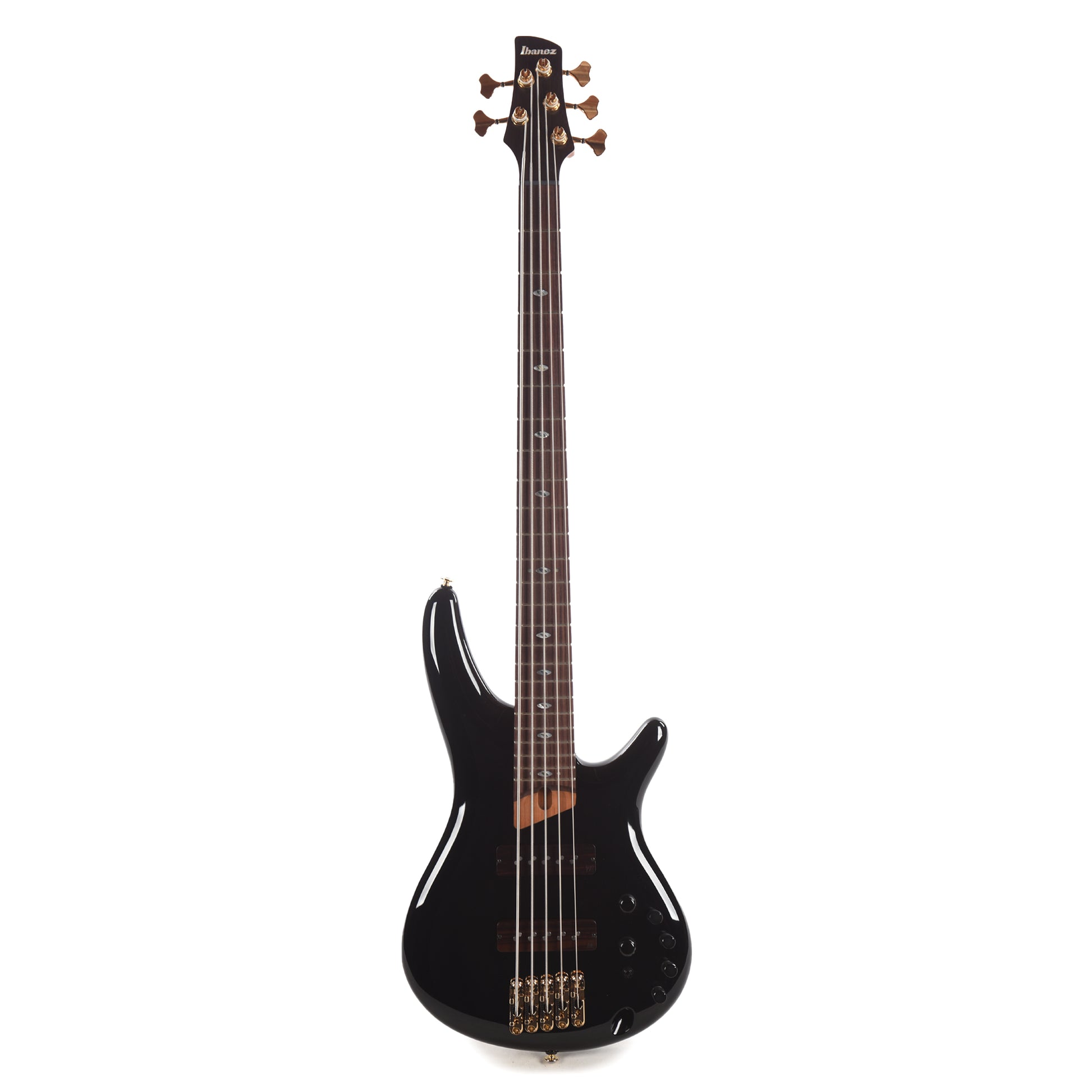 Ibanez SR3505BK SR Prestige 5-String Electric Bass Black Bass Guitars / 5-String or More