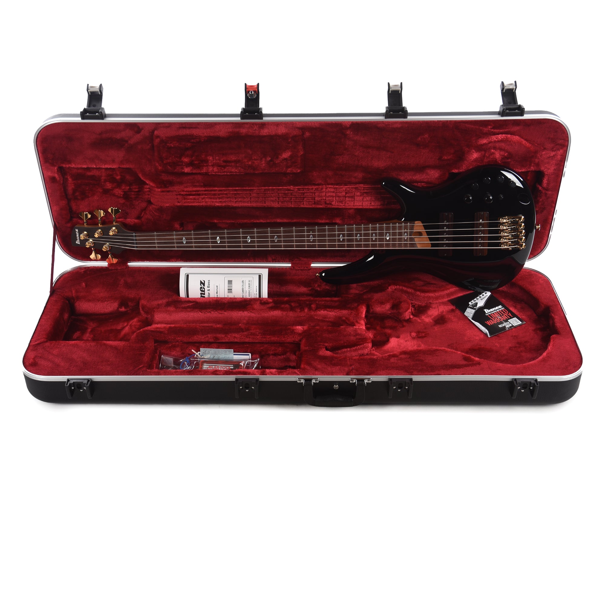 Ibanez SR3505BK SR Prestige 5-String Electric Bass Black Bass Guitars / 5-String or More