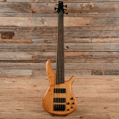 Ibanez SR406 6-String Bass Natural 2000 Bass Guitars / 5-String or More