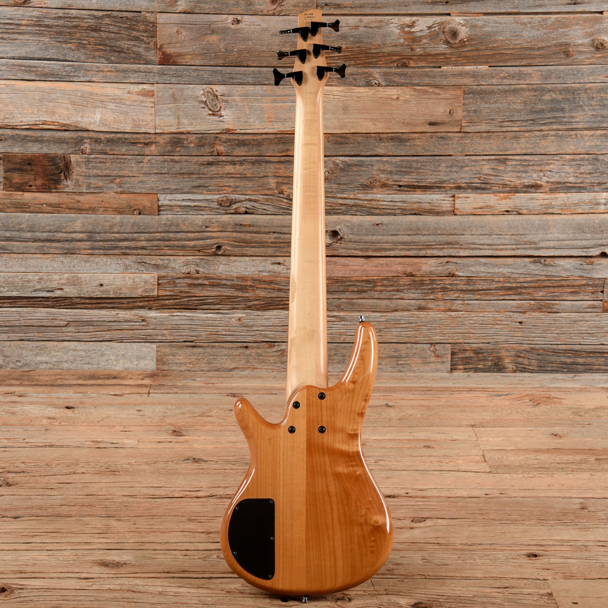Ibanez SR406 6-String Bass Natural 2000 Bass Guitars / 5-String or More